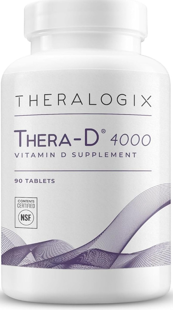 Theralogix Thera-D 4000 Vitamin D Supplement 90 Tablets