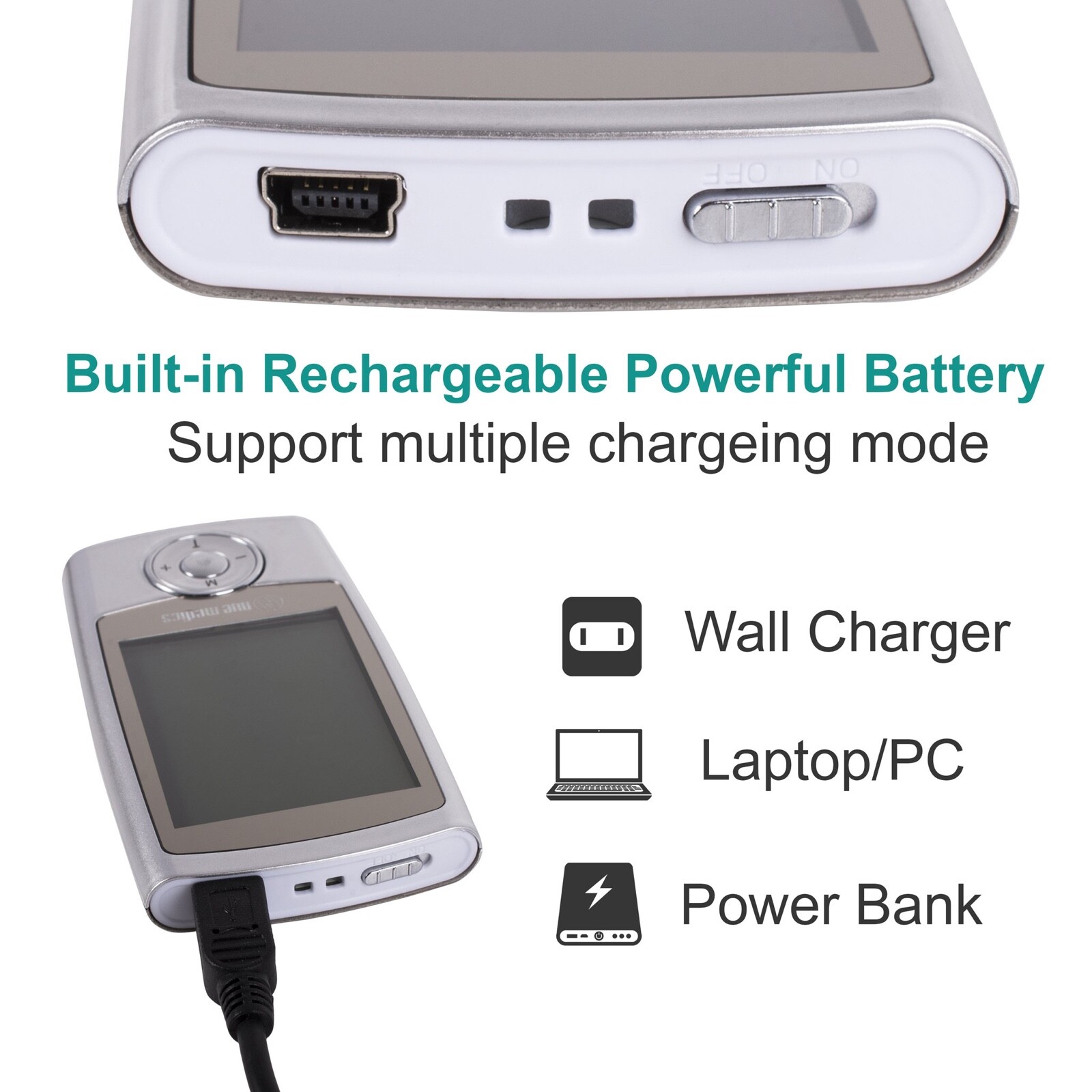 Tens Unit Electrotherapy Massager Device Pulse Machine Set With Slipper and Belt