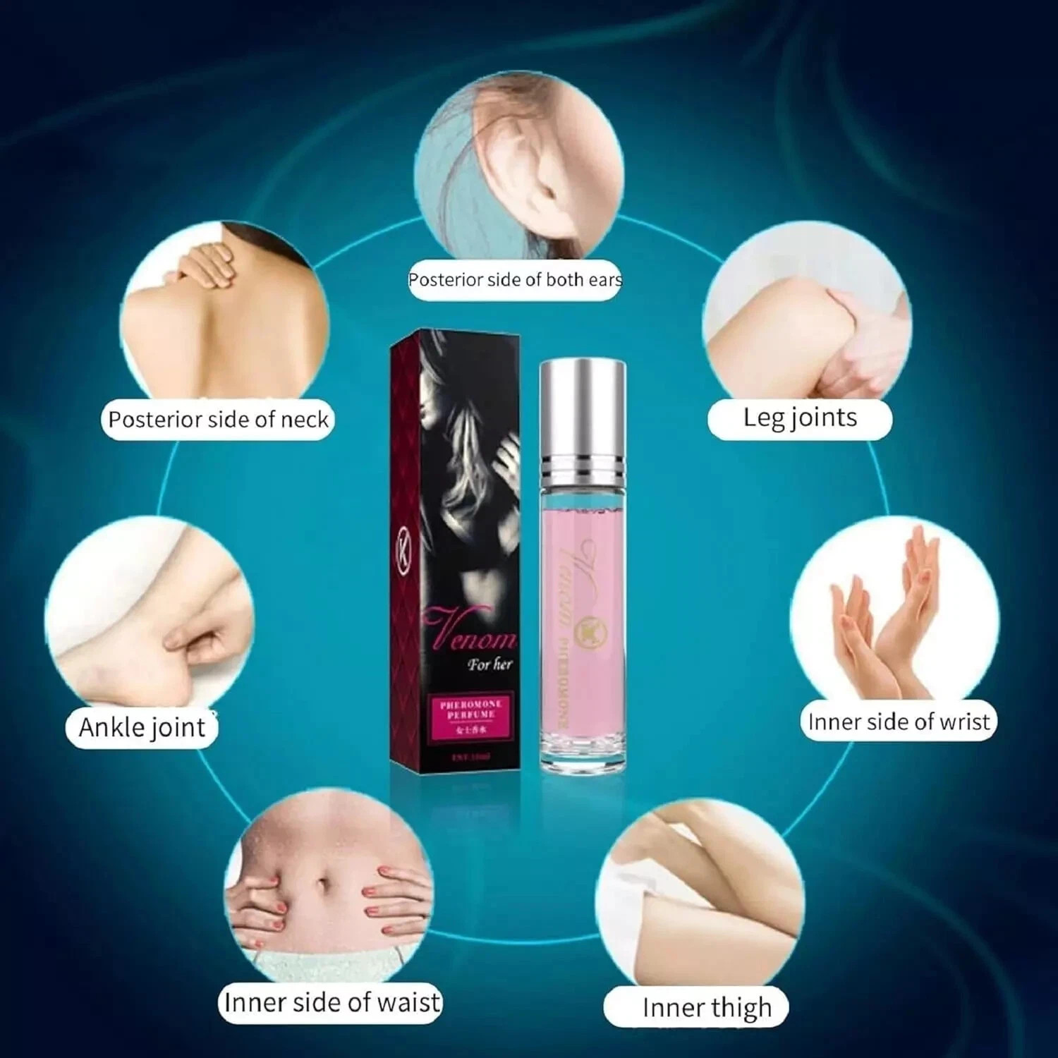 Pheromone Perfume, Female-Exclusive Seductive Fragrance, turn men on