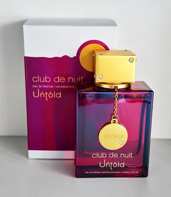 Armaf club de nuit UNTOLD 105ml/3.6oz Eau de Parfum Unisex Spray New Sealed