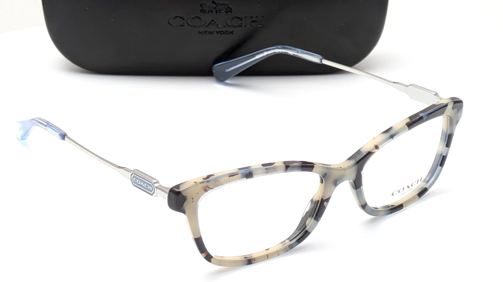 Coach HC6163 5593 Cat Eye Blue Womens Eyeglasses 52mm