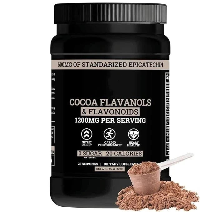 1 PACK – Black Forest High Flavanol Cocoa Powder Flavonoids Supplement 1200 mg