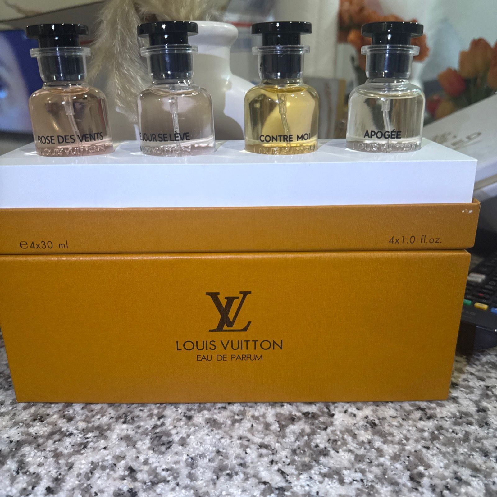 Louis Vuitton Perfume Set 4x30ml – Designer Luxury Fragrance Gift Set