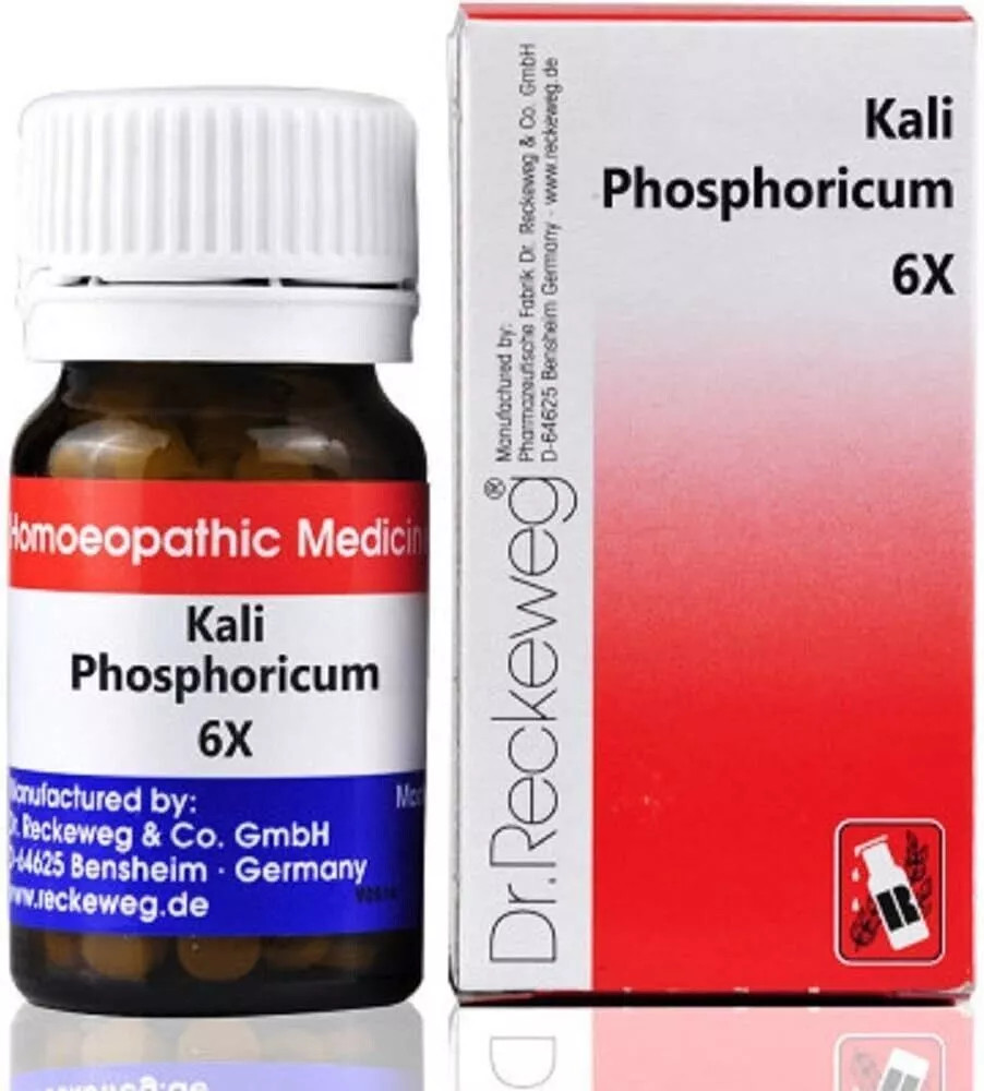 Dr. Reckeweg Germany Homeopathy Kali Phosphoricum 3X (20gm Tablets)