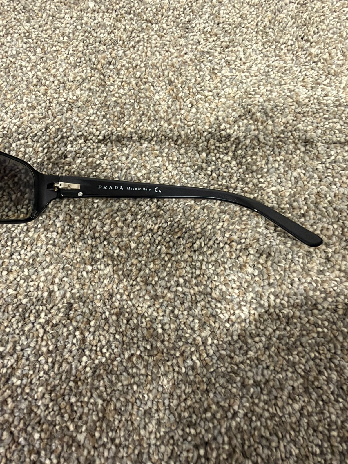 PRADA F SPR 52F 180-3M1 BLACK 60-17-135