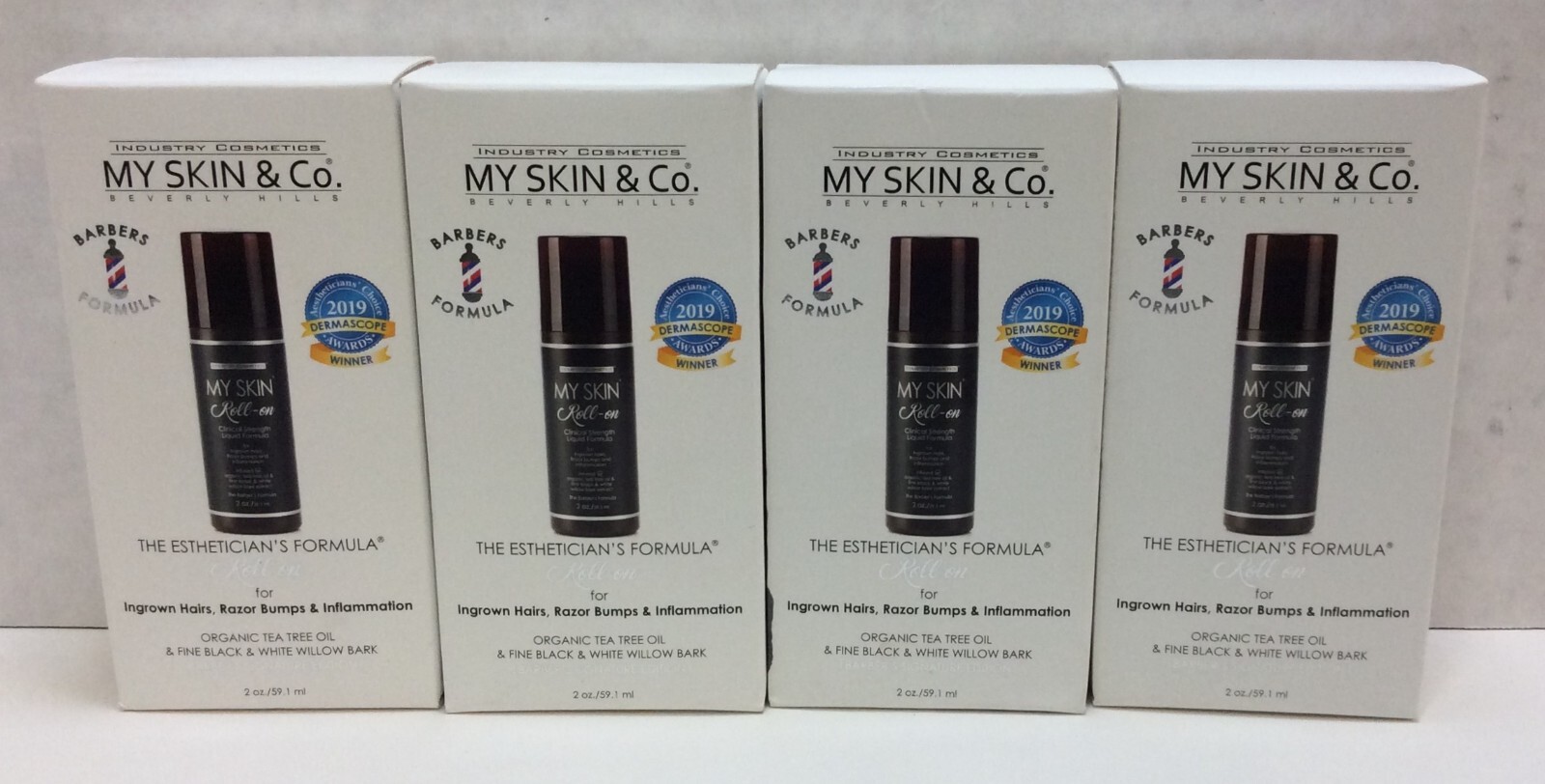 My Skin & Co Esthetician’s Formula Roll On For Ingrown Hairs & Razor Bumps, 2CT