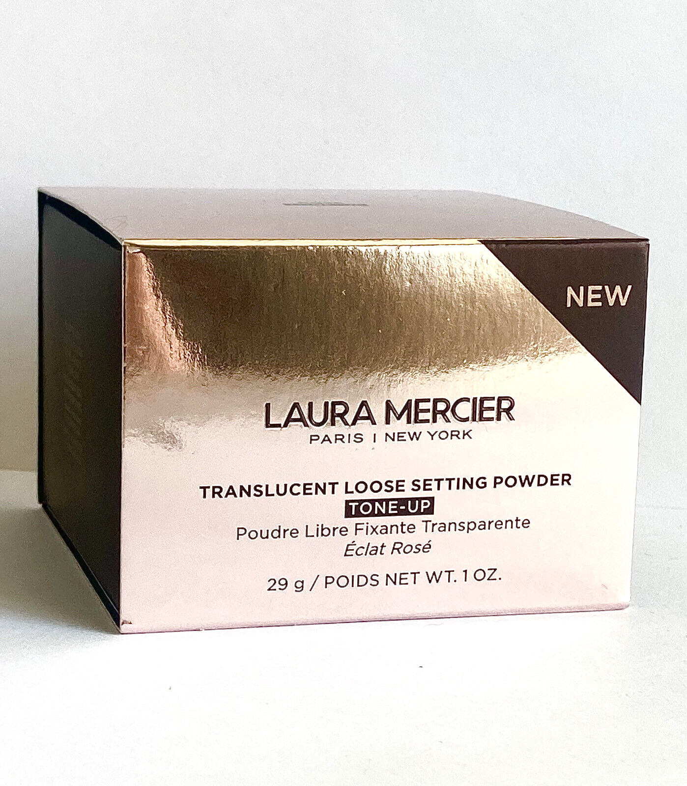 Laura Mercier TONE-UP Translucent Loose Setting Powder ROSE 29g pink cosmic bare