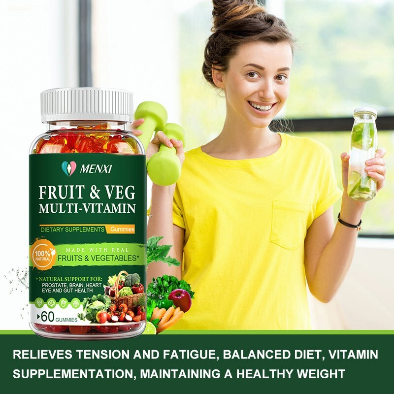 Fruits and Veggies Supplement Balance of Daily Nature Fruits & Vegetables Gummy