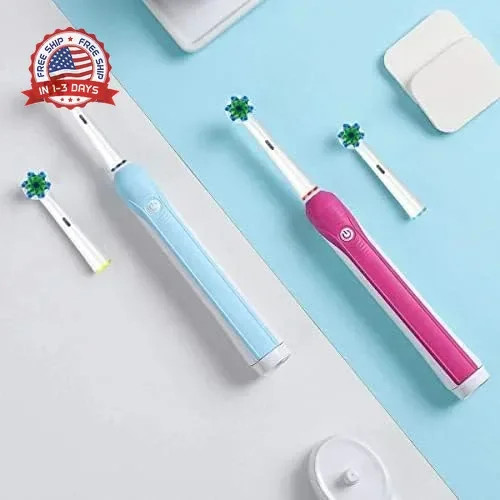 Replacement Brush Heads Fit for Braun Oral b, Compatible with Oral-B Pro 1000/20