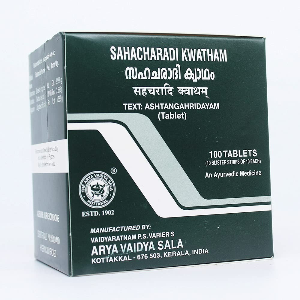 Kottakkal Sahacharadi Kwatham 100 Tablets | Neuro Care | FREE SHIPPING