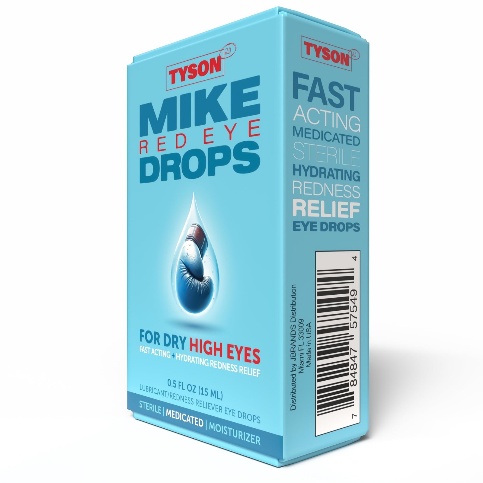 Max Strength Red Eye Drops – Fast-Acting Relief for Itchy, Dry, Irritated Eyes,