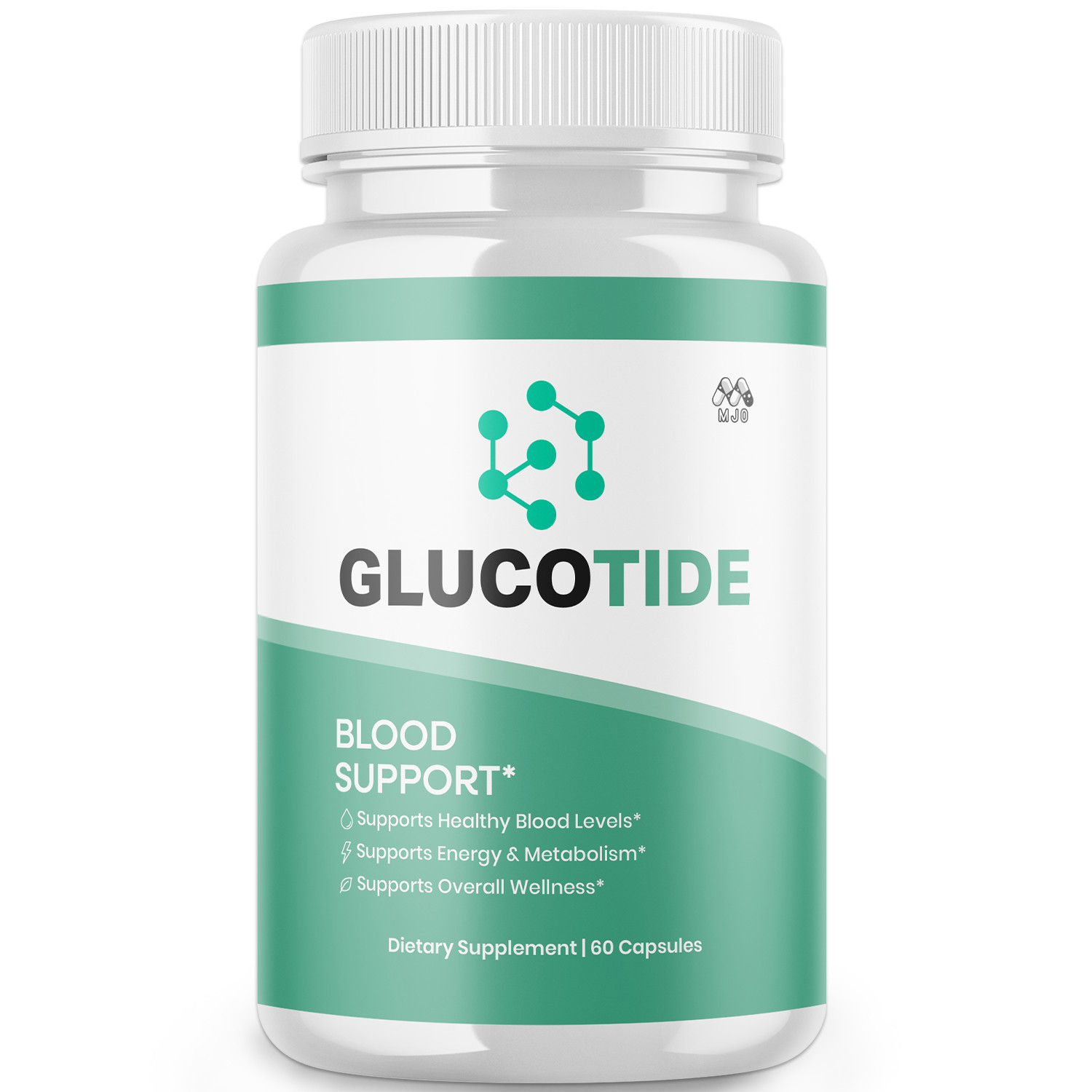 (1 Pack) Glucotide Advanced Support Blood Supplement Formula 60 Capsules