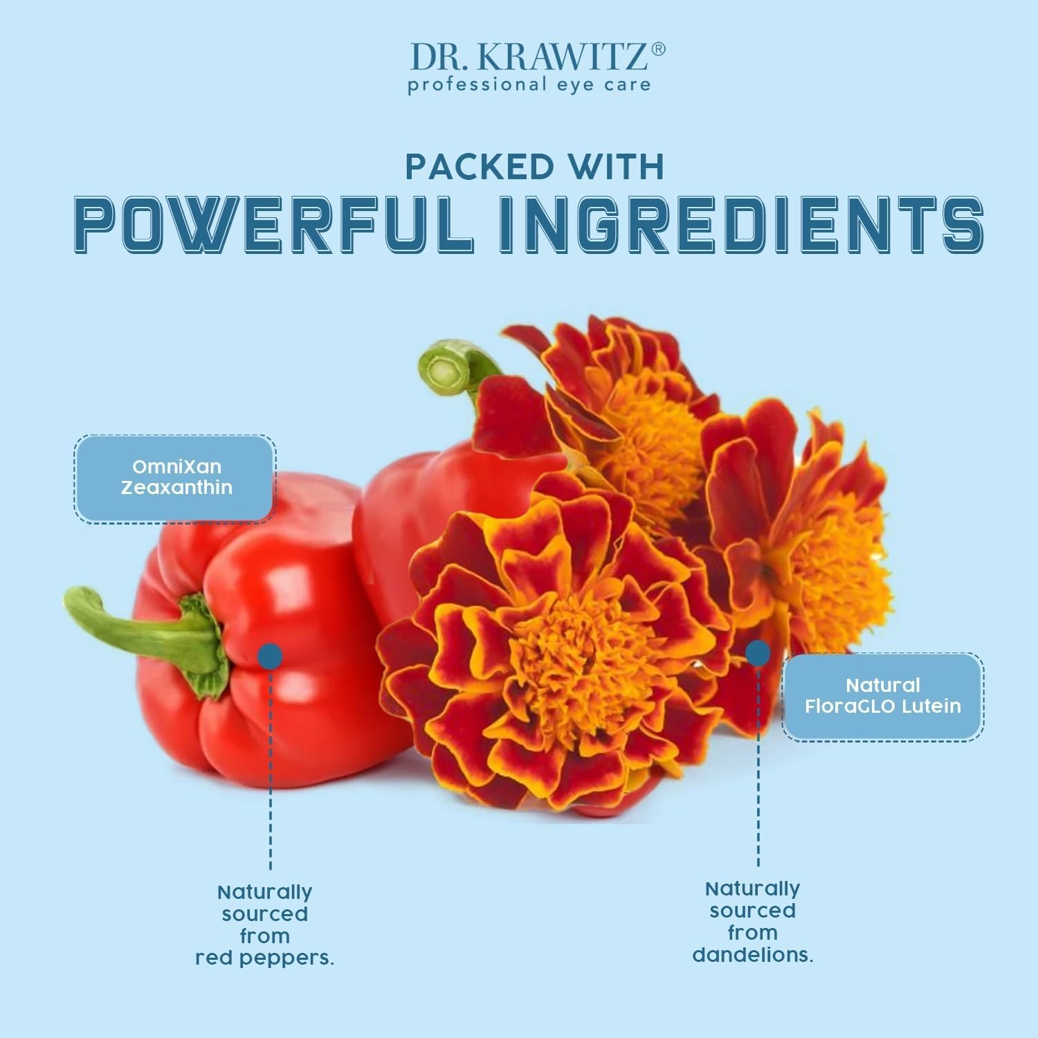 Eye Health Formula with Lutein, Zinc and Bilberry in Easy-to-Swallow Capsules