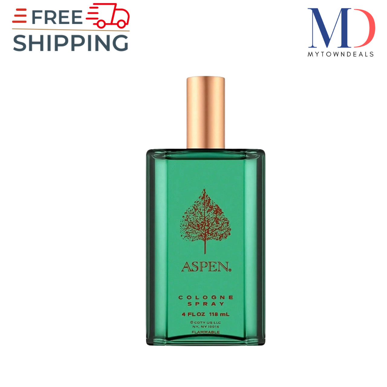 Aspen Cologne Spray for Men 4.0 oz – Brand New Box