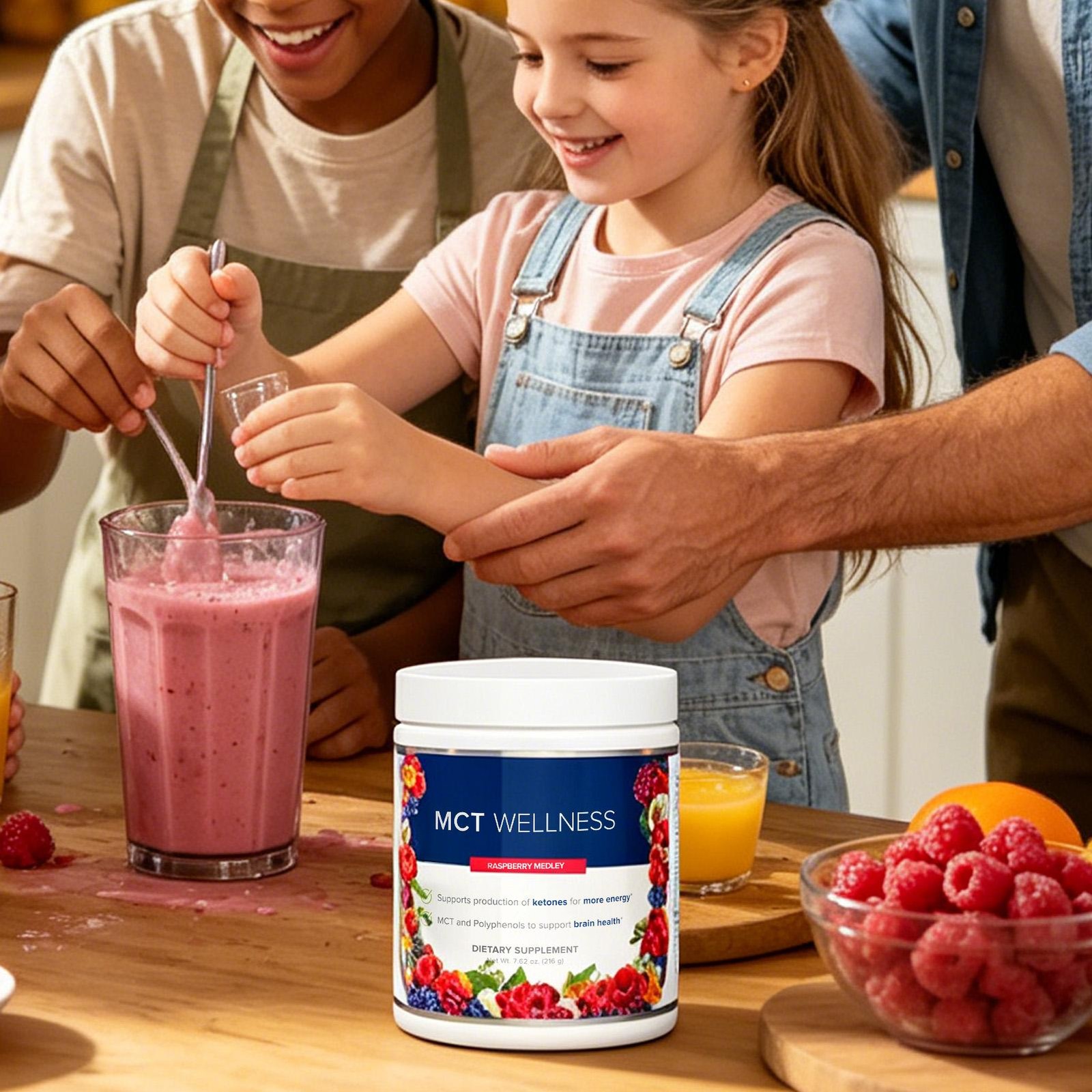 GUNDRY MD MCT WELLNESS Raspberry Flavor 8.25 OZ (234 G)