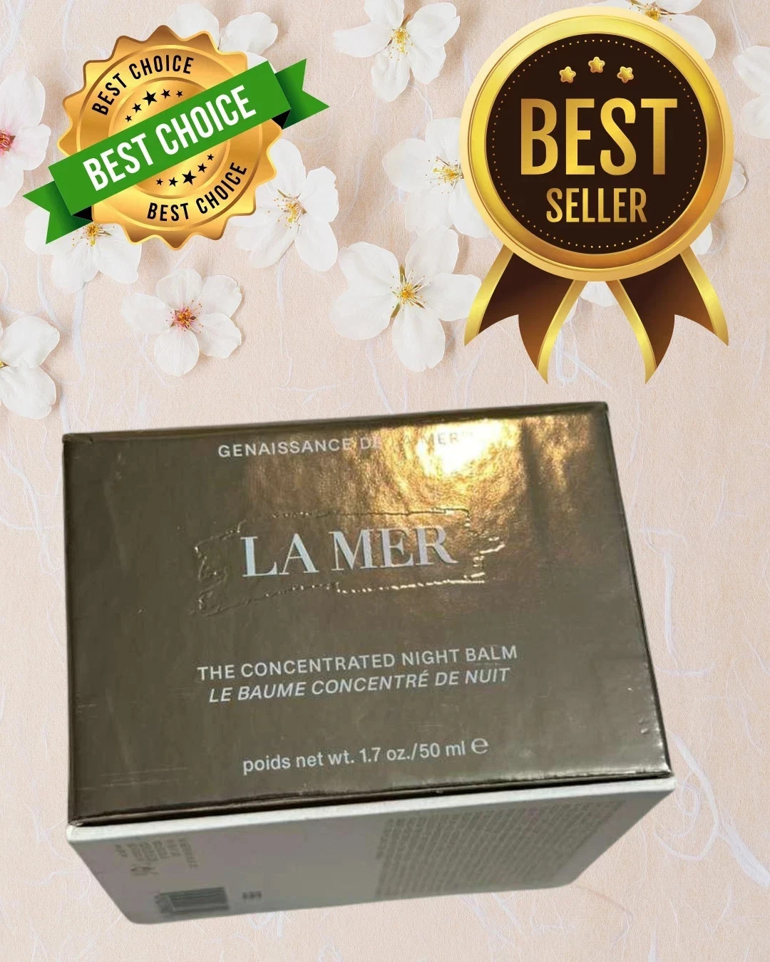 LA MER Genaissance The Concentrated Night Balm 1.7 fl oz (120025) Branded