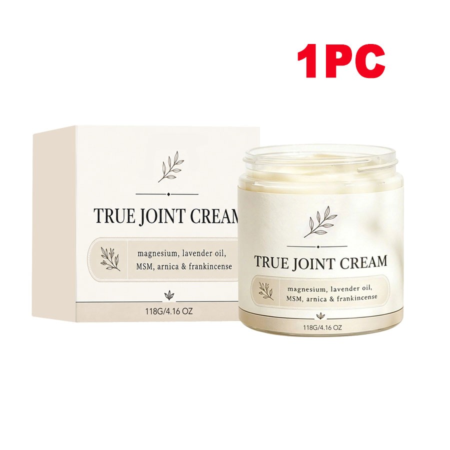 1-2X Organics True Joint Cream, Professional Organics Joint Cream with Magnesium