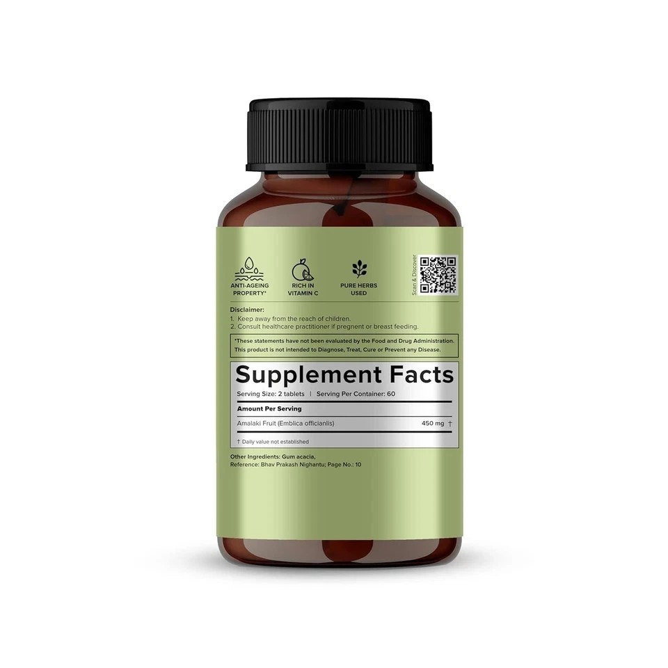 Amla ( Gooseberry )Tablets| Protects Against Free Radicals | Rich In Antioxidant