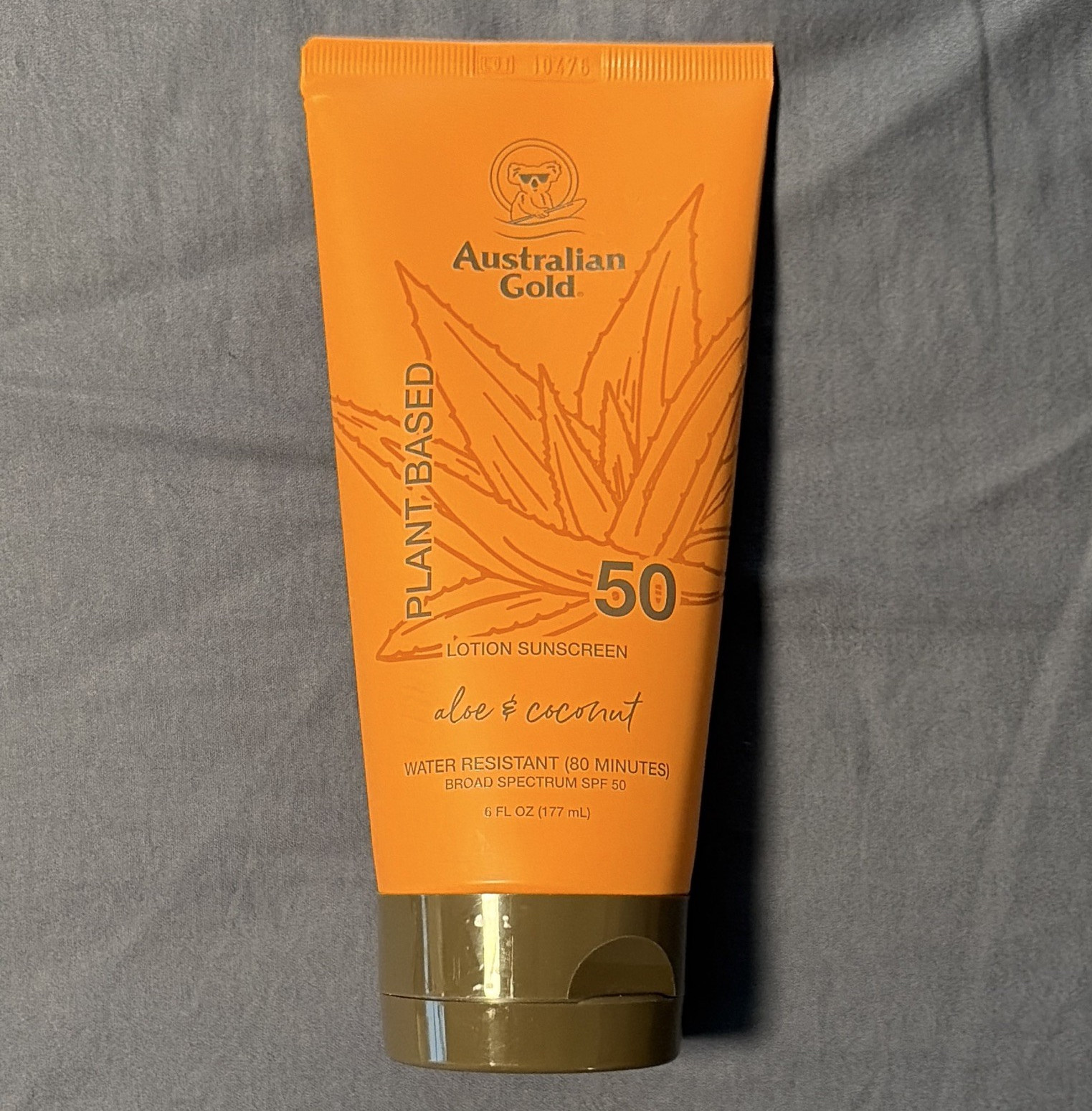 Australian Gold Plant-Based SPF 50 Broad Spectrum Water Resistant Lotion 6 oz