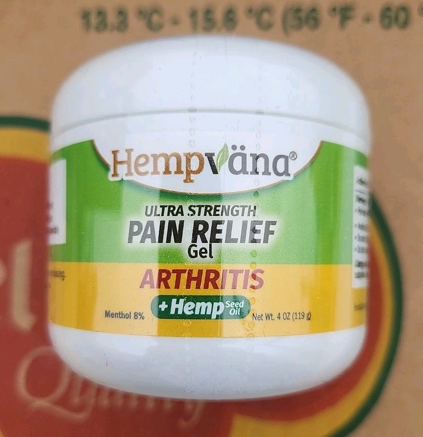 Hempvana Arthritis Pain Relief Gel with Glucosamine 12/27