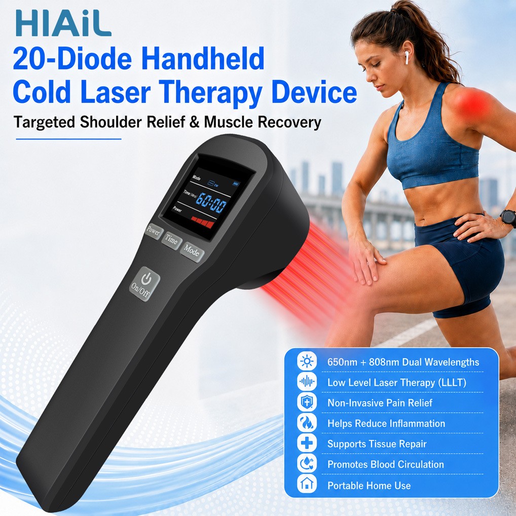 LLLT Laser Therapeutic Physiotherapy Red Light Therapy Pain Device 20pcs Diodes