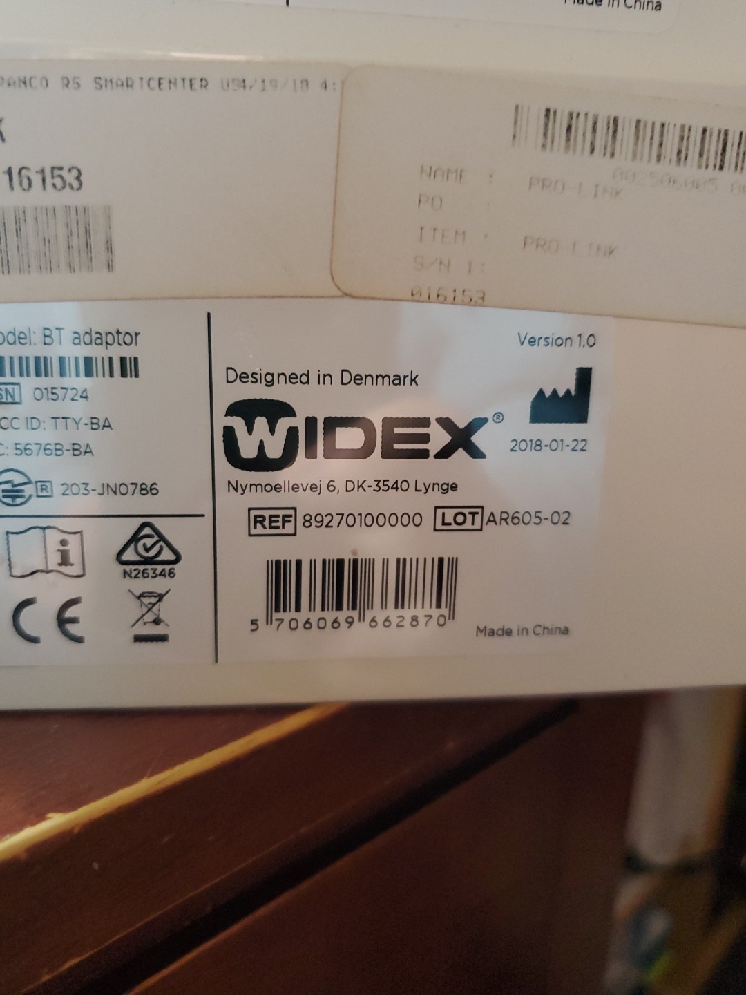 Widex Pro Link Wireless Fitting Device Transmitter Ref: 89270100000