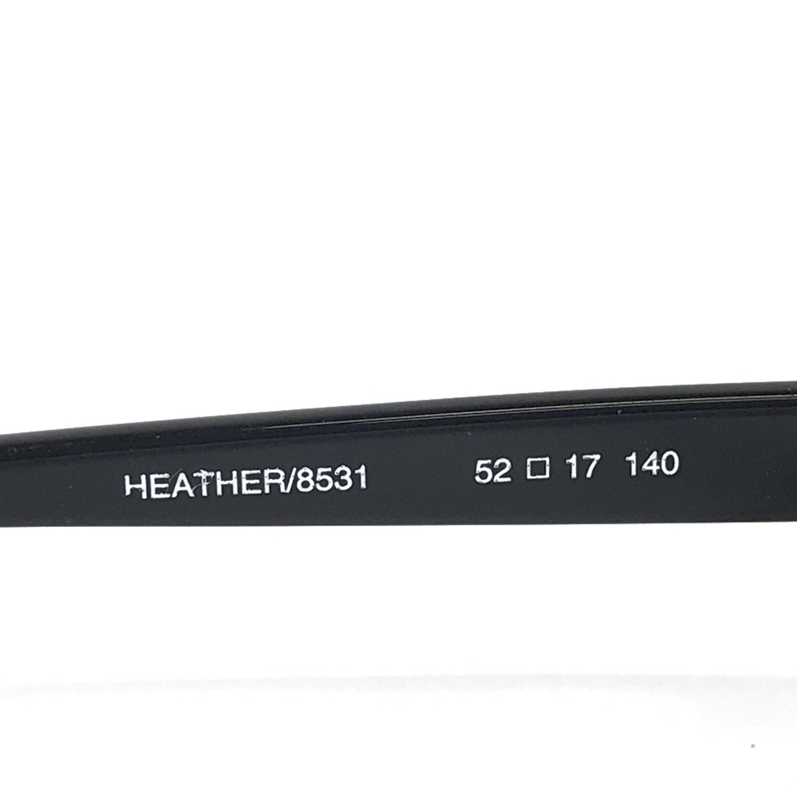 Seraphin Eyeglasses Frames HEATHER 8531 Black Gold with Stones Cat Eye 52-17-140