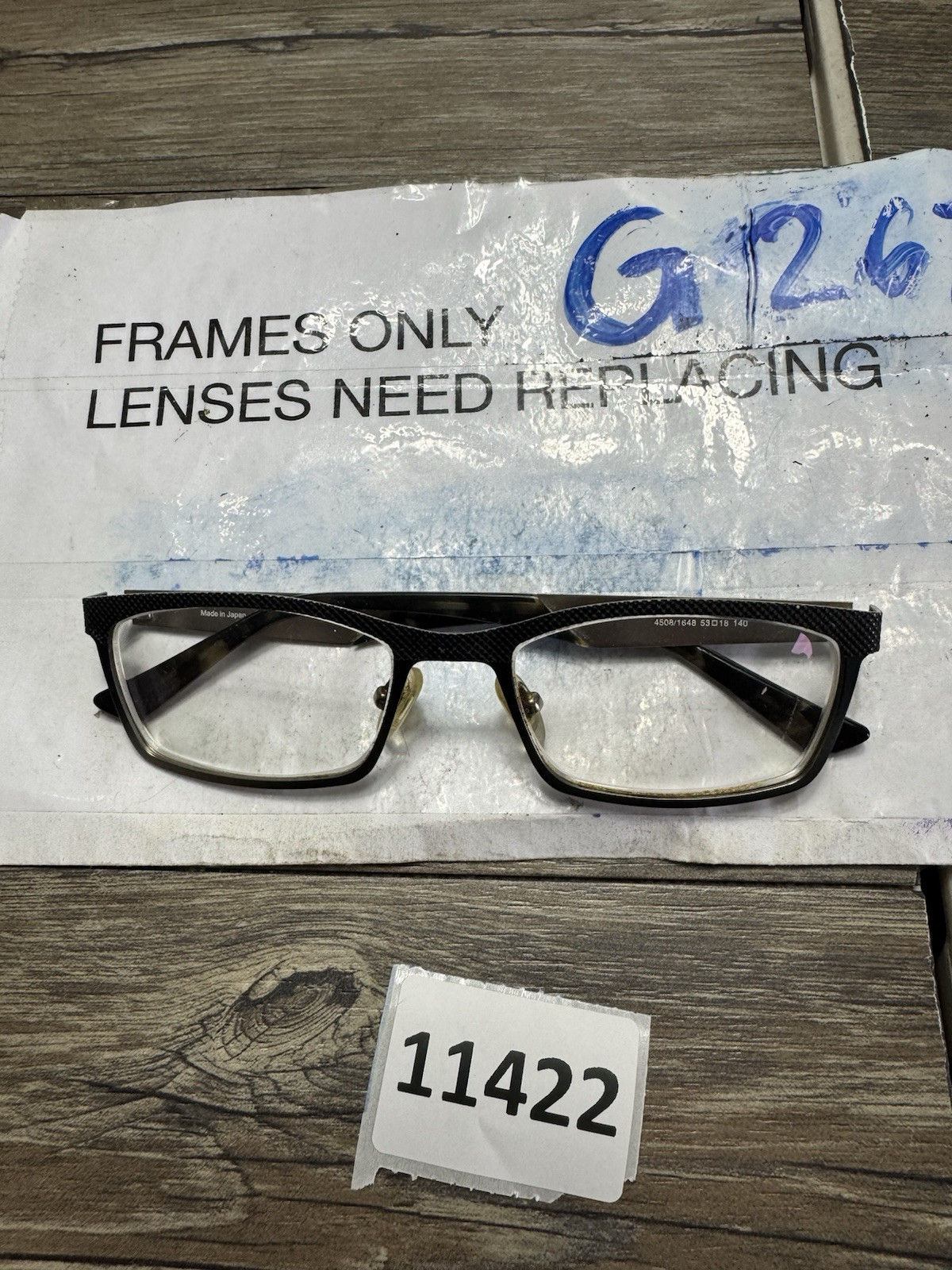 OGI 4508 1648 Tortoise Rectangle Eyeglasses Frames 53 Mm
