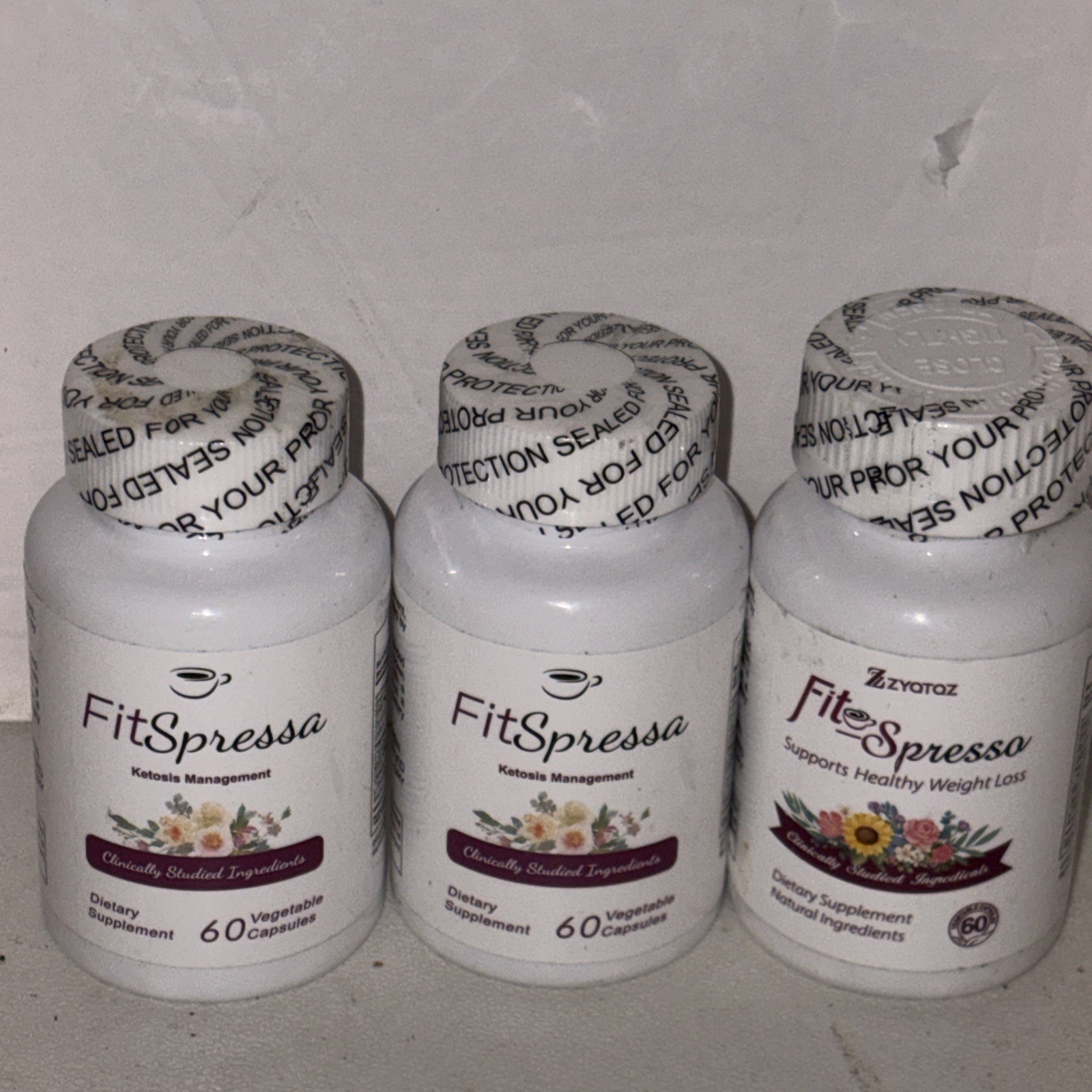 FitSpressa Support Healthy Weightloss Supplement, 60 Days, exp8/26 ThreePK