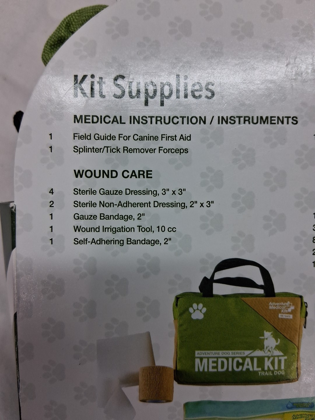 Trail Dog Medical Kit New Adventure Medical Dog First Aid Hunting K9 Exp 10/24