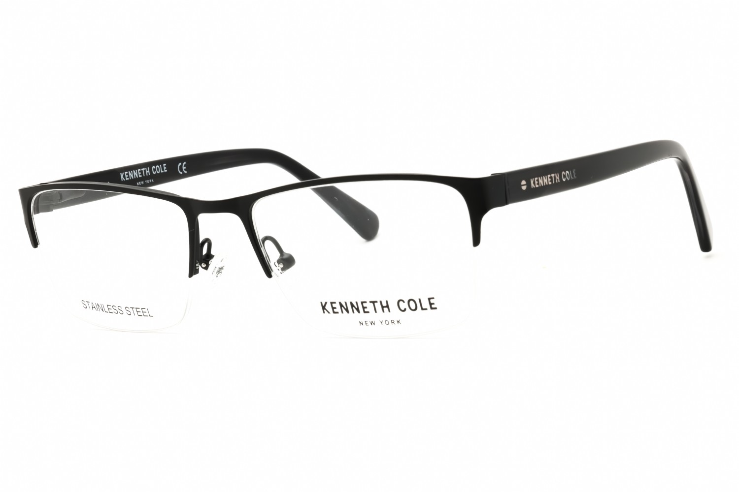 KENNETH COLE NEW YORK KC0313-002-53 Eyeglasses Frame Size 53mm 17mm 140mm BLACK