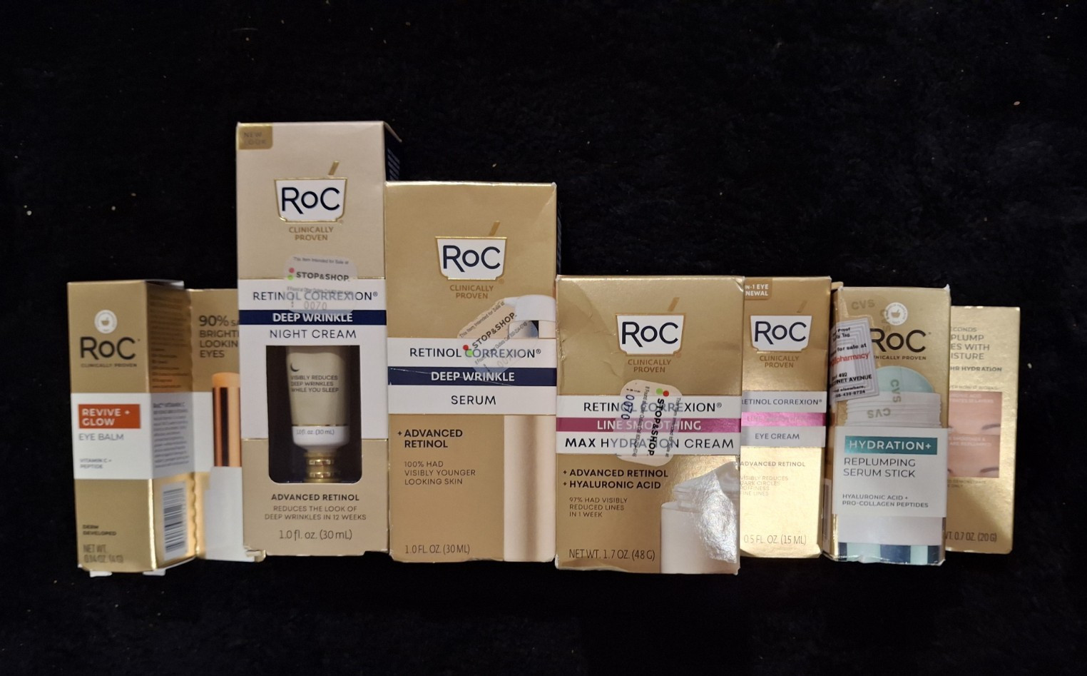 50% Off RoC Retinol Correxion Retinol + Hyaluronic Acid Eye/Face Set Day Night