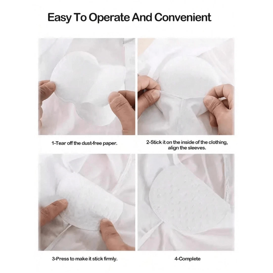 Disposable Armpit Sweat Pads Underarm Odour Sweat Blocker Shield For Men Women**