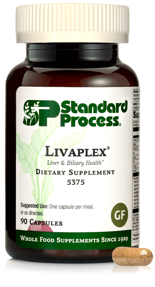 Standard Process – Livaplex – 90 Capsules Exp 10-28-25 Gluten-Free