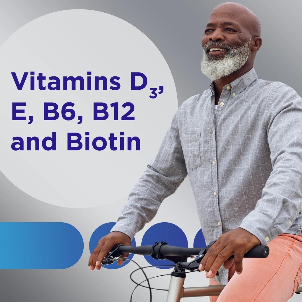 Multigummies Mens 50 Plus Gummy Multivitamin With Vitamin A, B, C, D & E,