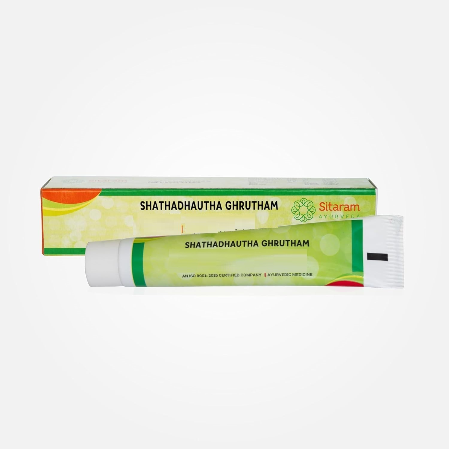 Sitaram Shathadhautha Ghritham Dry Chapped Skin Insect Sting Bites 15gms x 3