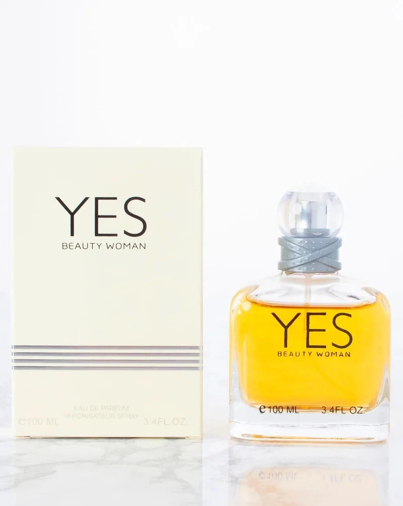 YES Beauty Woman by EBC Collection 3.4oz Eau De Parfum Women New Sealed Box