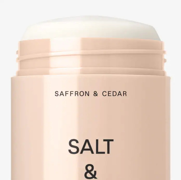 Salt & Stone Saffron & Cedar Extra-Strength Aluminum-Free Deodorant, 2.6 oz