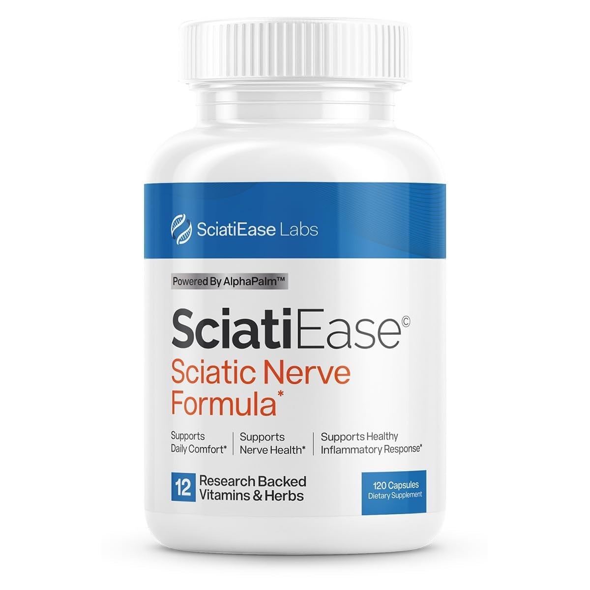 HOT-SciatiEase Labs Sciati Ease Sciatic Nerve Formula 300mg – 120 Capsules