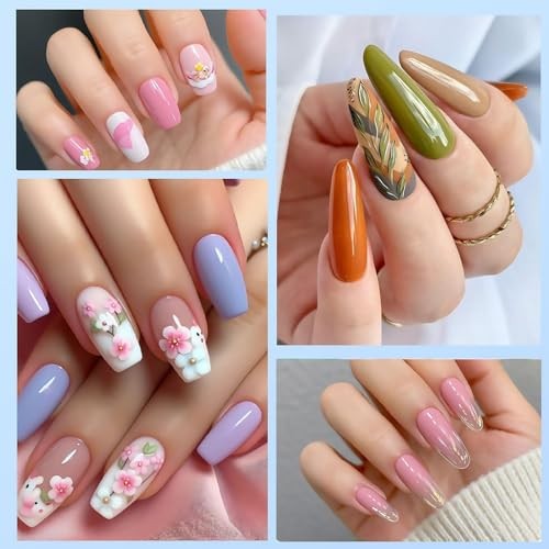 7 Multi-Size Nail Art Brush Set Nail Art Tool Set Resin Palette For DIY Makeup