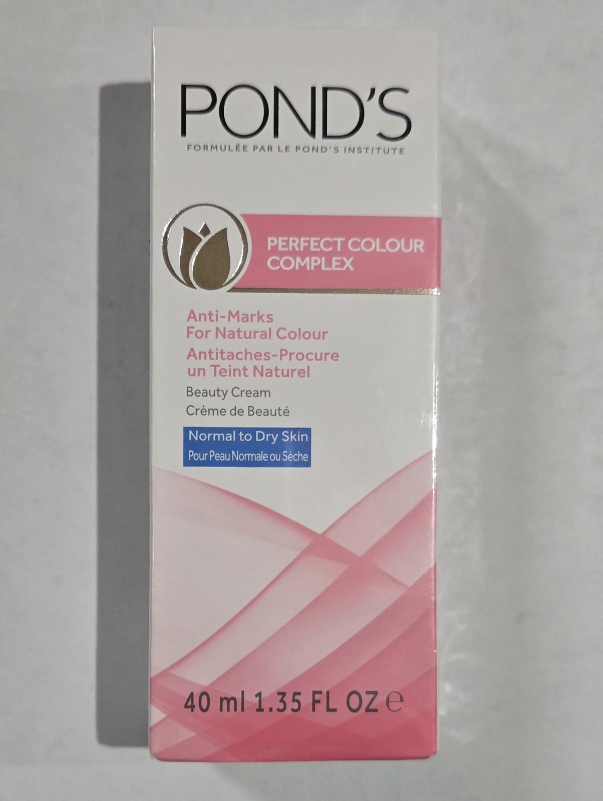 Ponds Perfect Colour Complex Beauty Skin Cream. Anti Aging & Lightening. 1.35 Oz