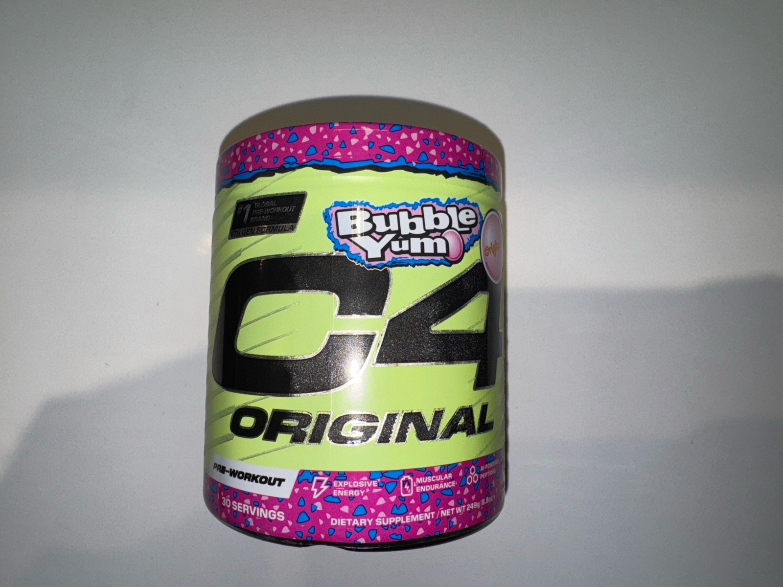 Cellucor C4 Original Bubble Yum Pre-Workout Powder 30 Servings – RARE TO FIND