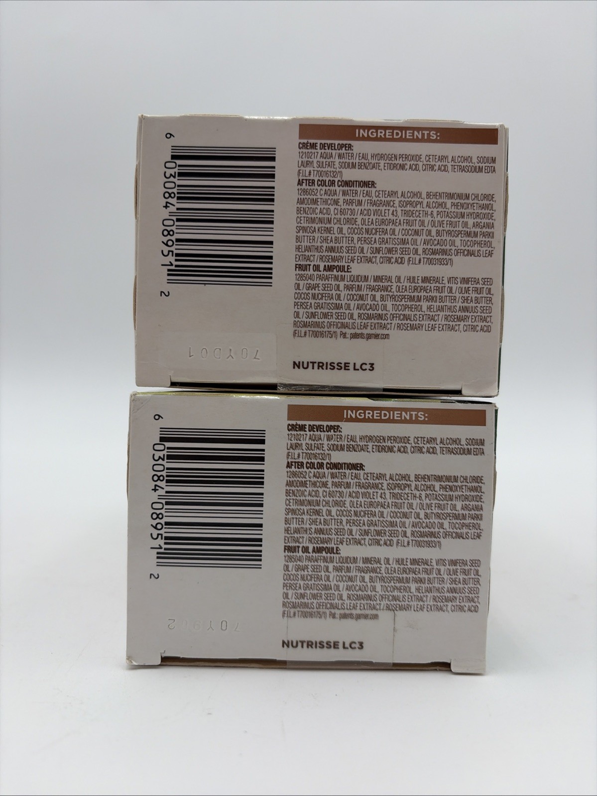 Garnier Nutrisse Ultra Nourishing Bold Permanent Hair Color Creme LC3 Blonde