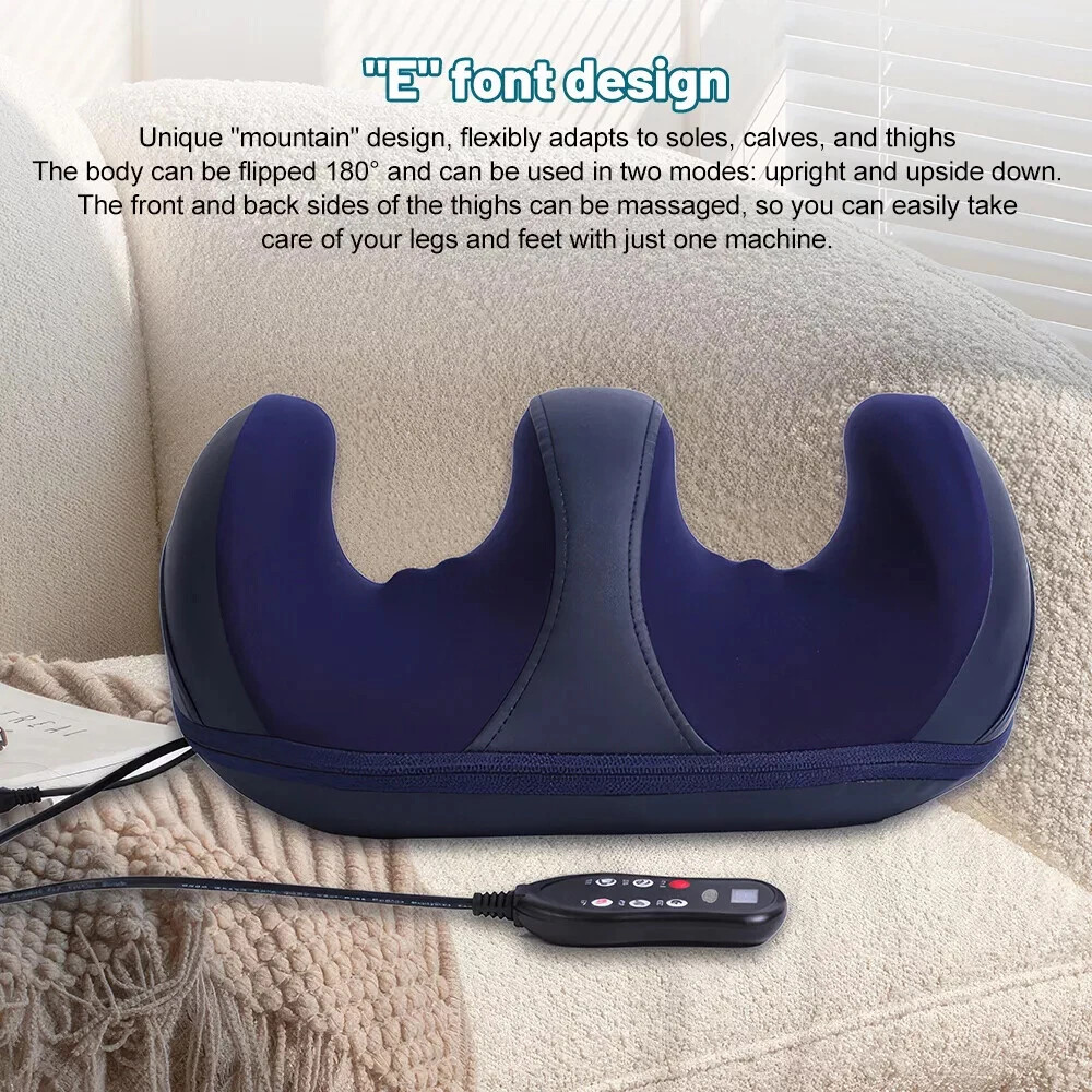 Foot Massager Machine Deep Tissue Massager For Foot Massage w/Heat Pain Relief