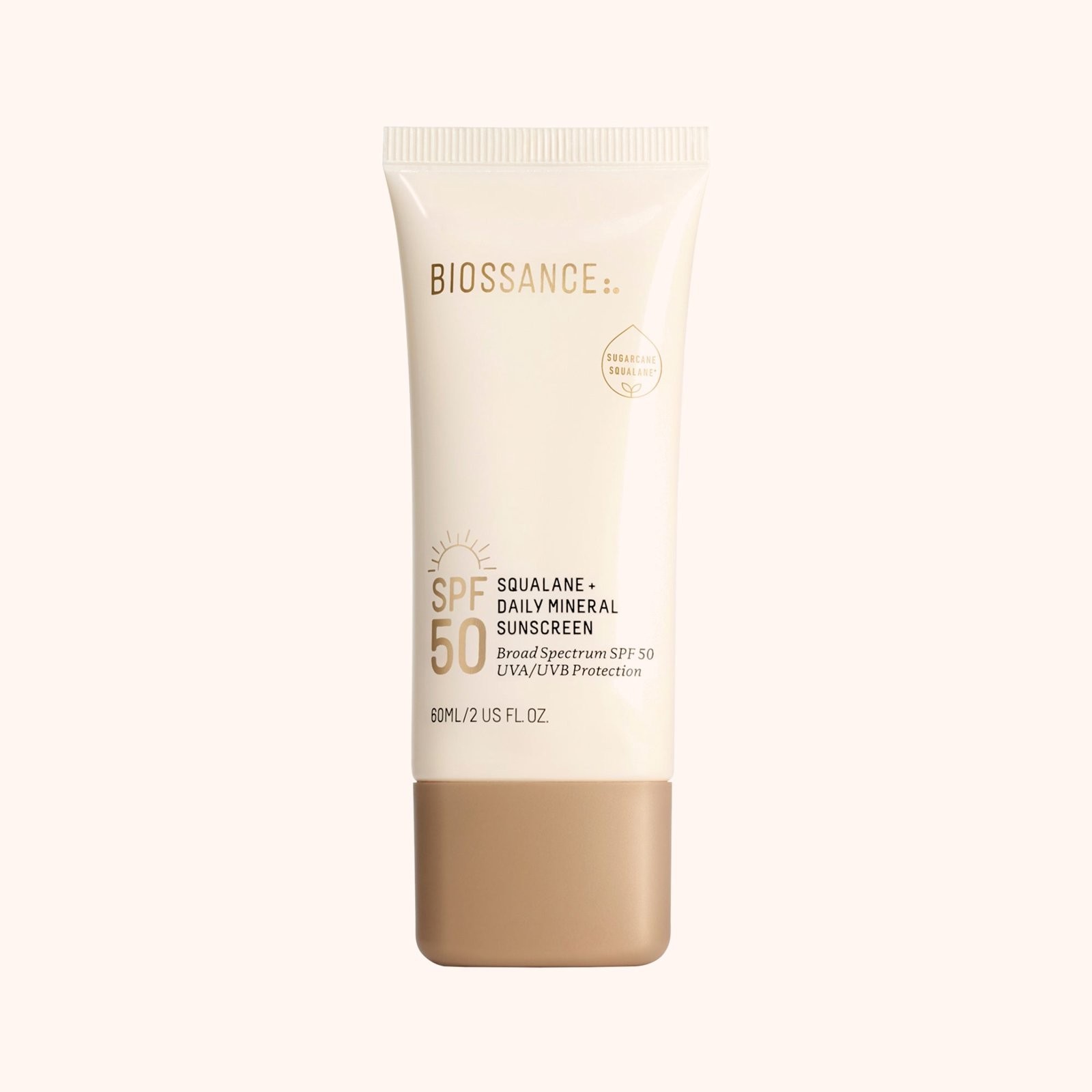 Squalane + Daily Mineral SPF 50 Sunscreen – Full Size: 60ml/2 fl.oz.