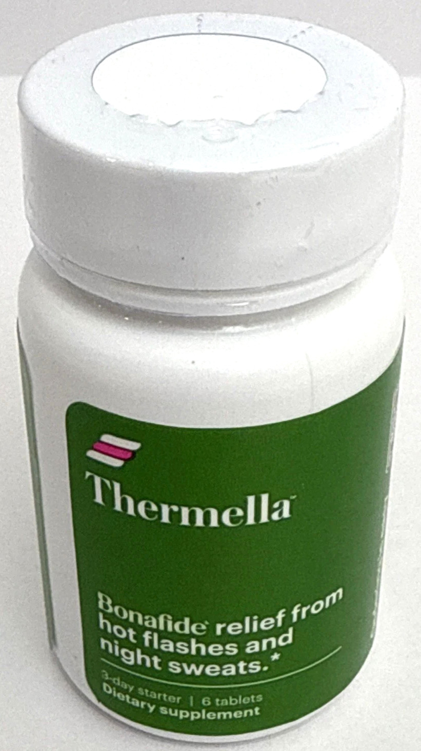 Bonafide Thermella – Relief From Hot Flashes & Night Sweats SEALED! (24 Tablets)
