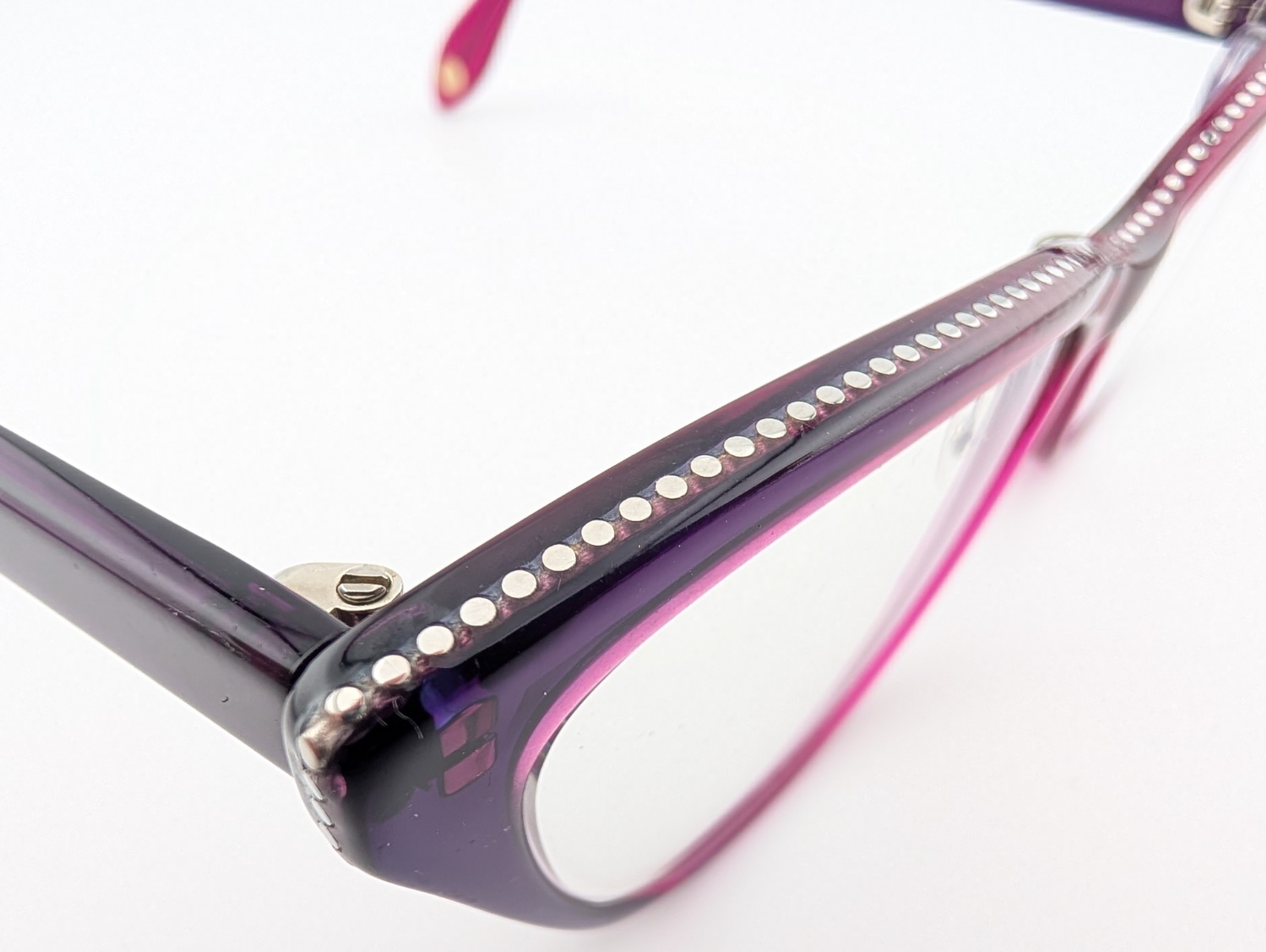 Fysh Urban Eyewear Eyeglasses, Frames Only, 3554 628, 54-15-140, Plastic, Purple