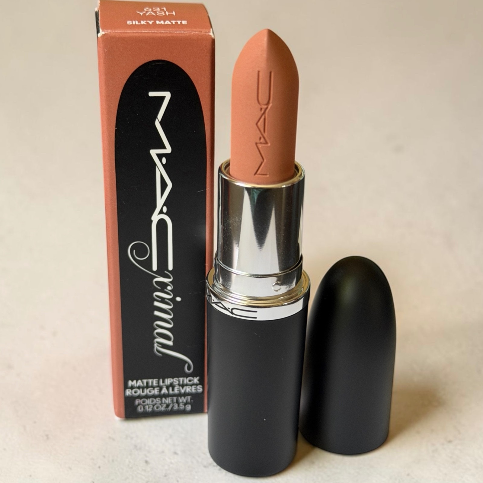 M·A·C Macximal Silky Matte Lipstick **631 YASH** Full Size – NIB