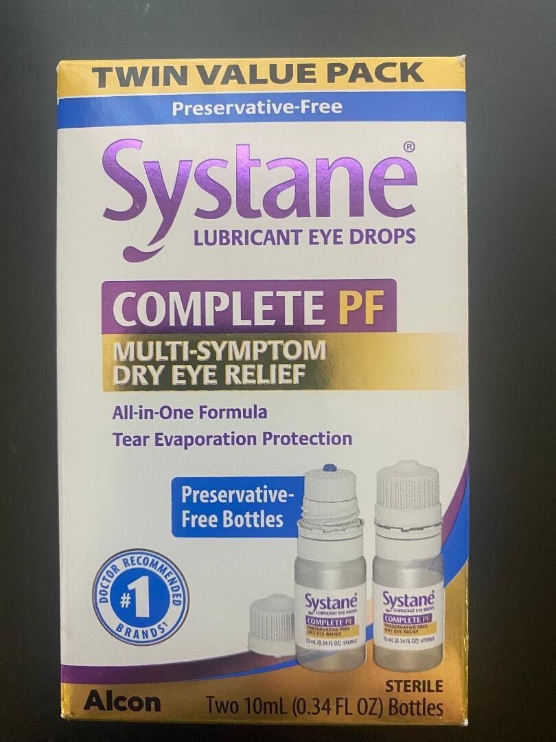 1 Systane Complete PF Multi Symptom Dry Eye Relief Twin pack