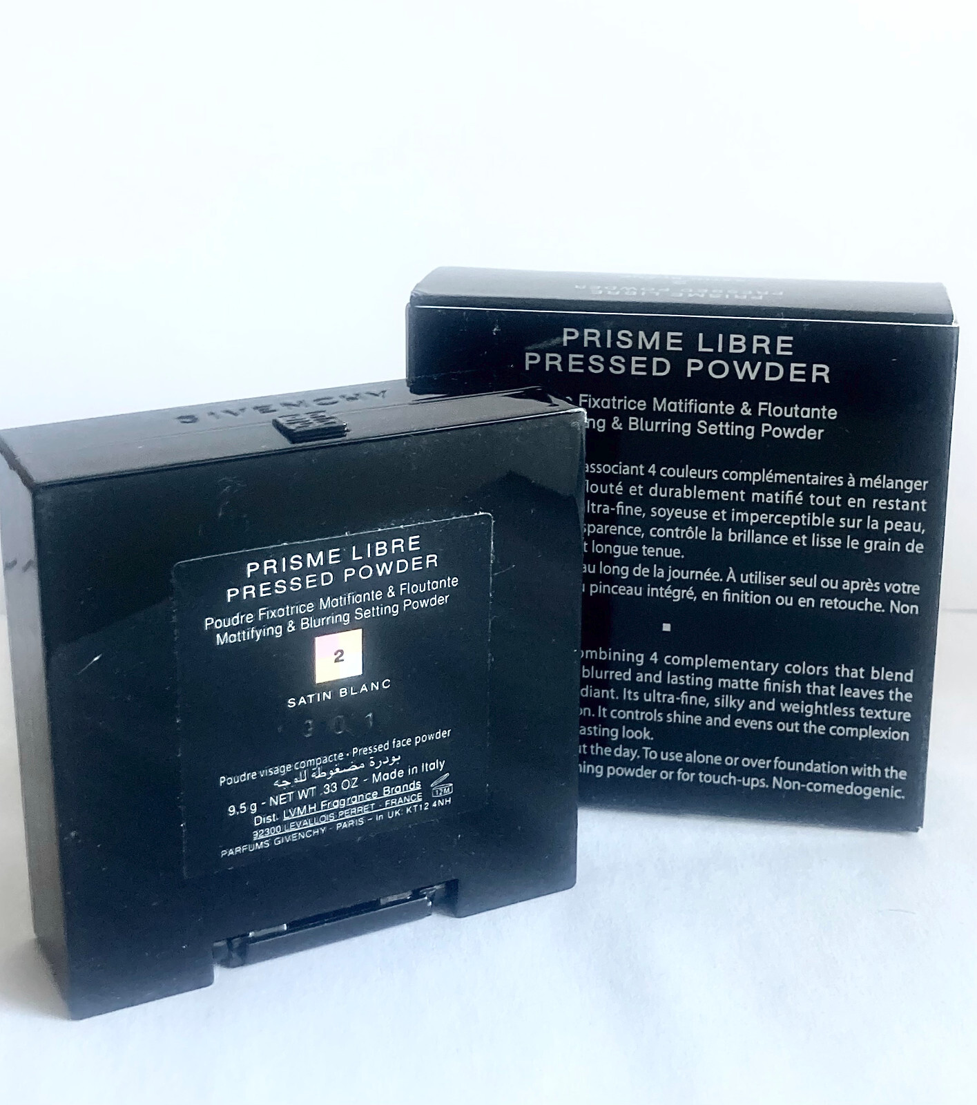 GIVENCHY PRESSED Setting Powder PRISME Libre #1 MOUSSELINE PASTEL 0.33oz beige